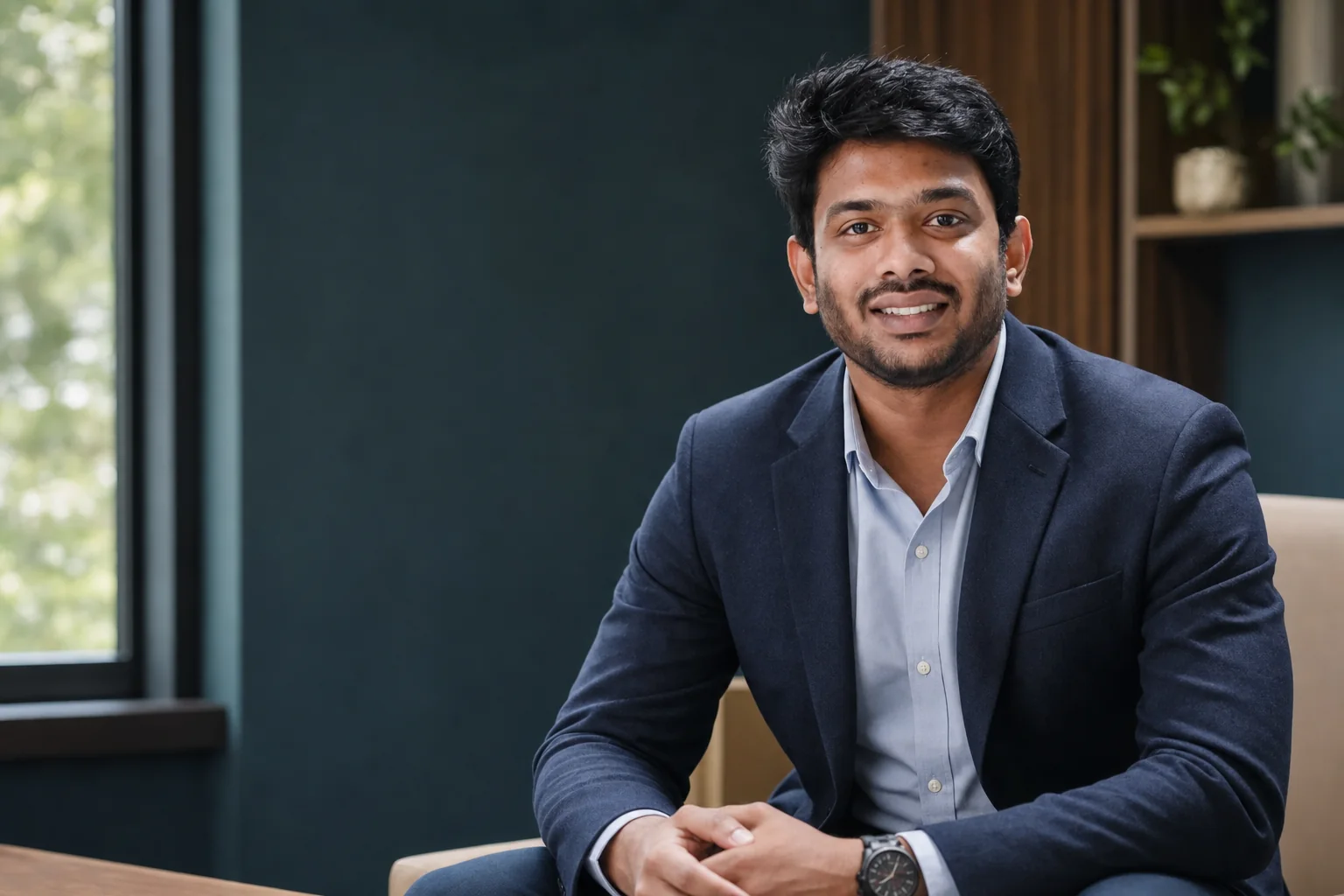 Portrait of Dr. Sasank Sai Ravi.